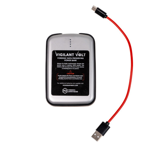 Vigilant Volt Data Preserving Power Bank - Small Size Battery