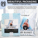 Mission Darkness™ TitanRF Radiation Shielding Baby Blanket