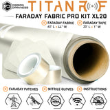 Mission Darkness™ TitanRF Faraday Fabric