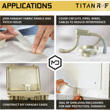Mission Darkness™ TitanRF Faraday Tape