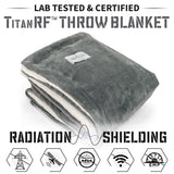Mission Darkness™ TitanRF Radiation Shielding Throw Blanket