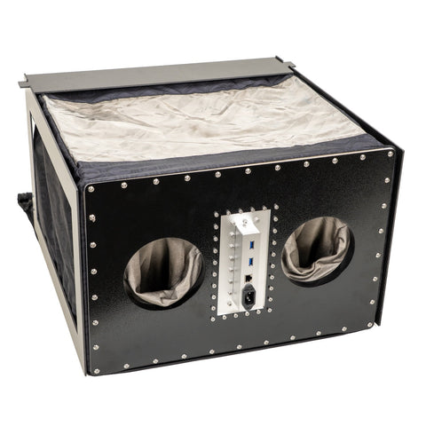 BlockBox Touch Pro fitted with the multiport shielded filter panel
