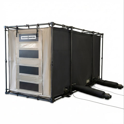 portable faraday tent with 3 rooms