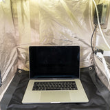 Mission Darkness CYPHERCYLENT Faraday Capsule with laptop inside