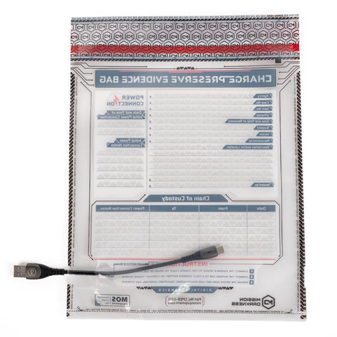 Mission Darkness™ Charge Preserve Evidence Bag