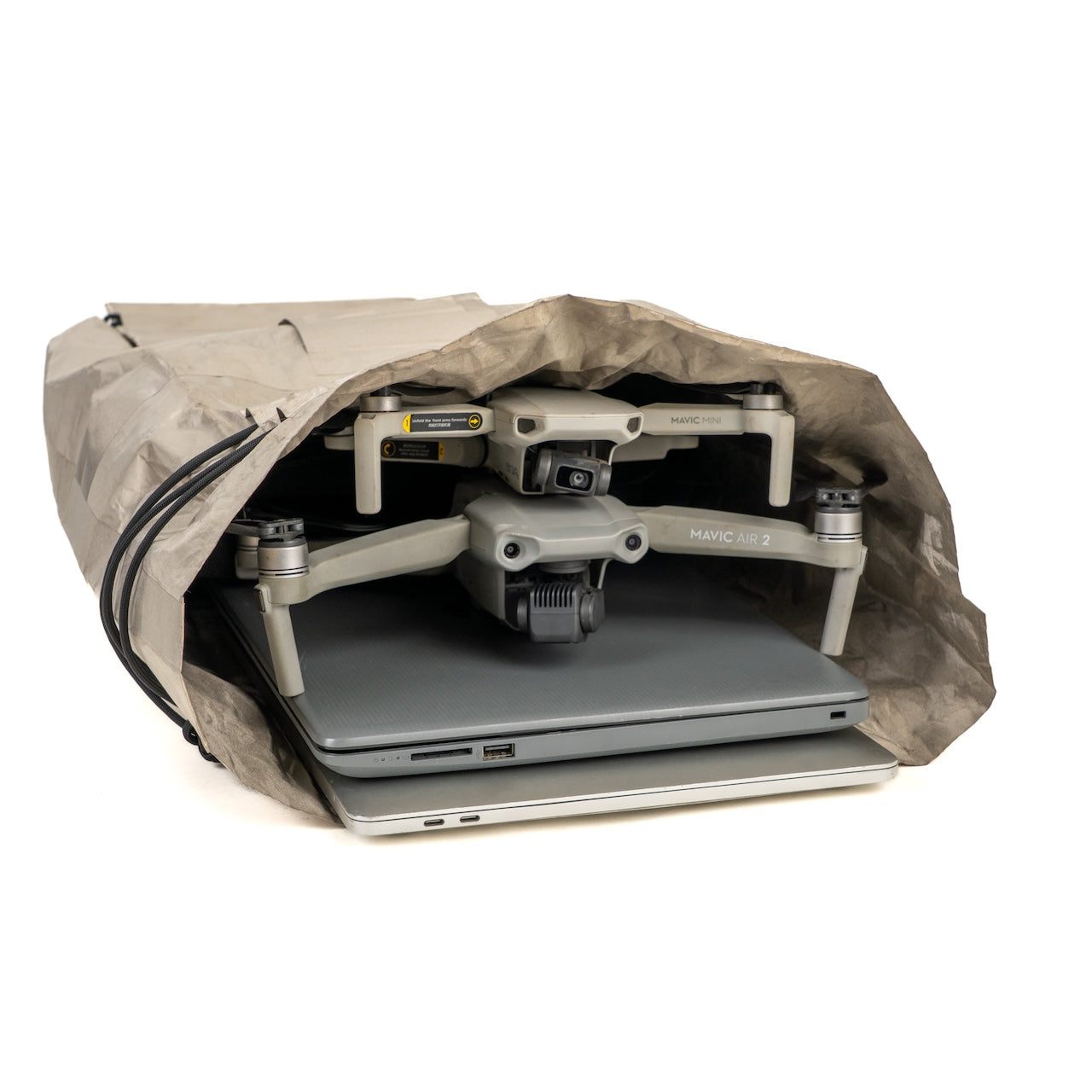TitanRF Faraday Sack in use
