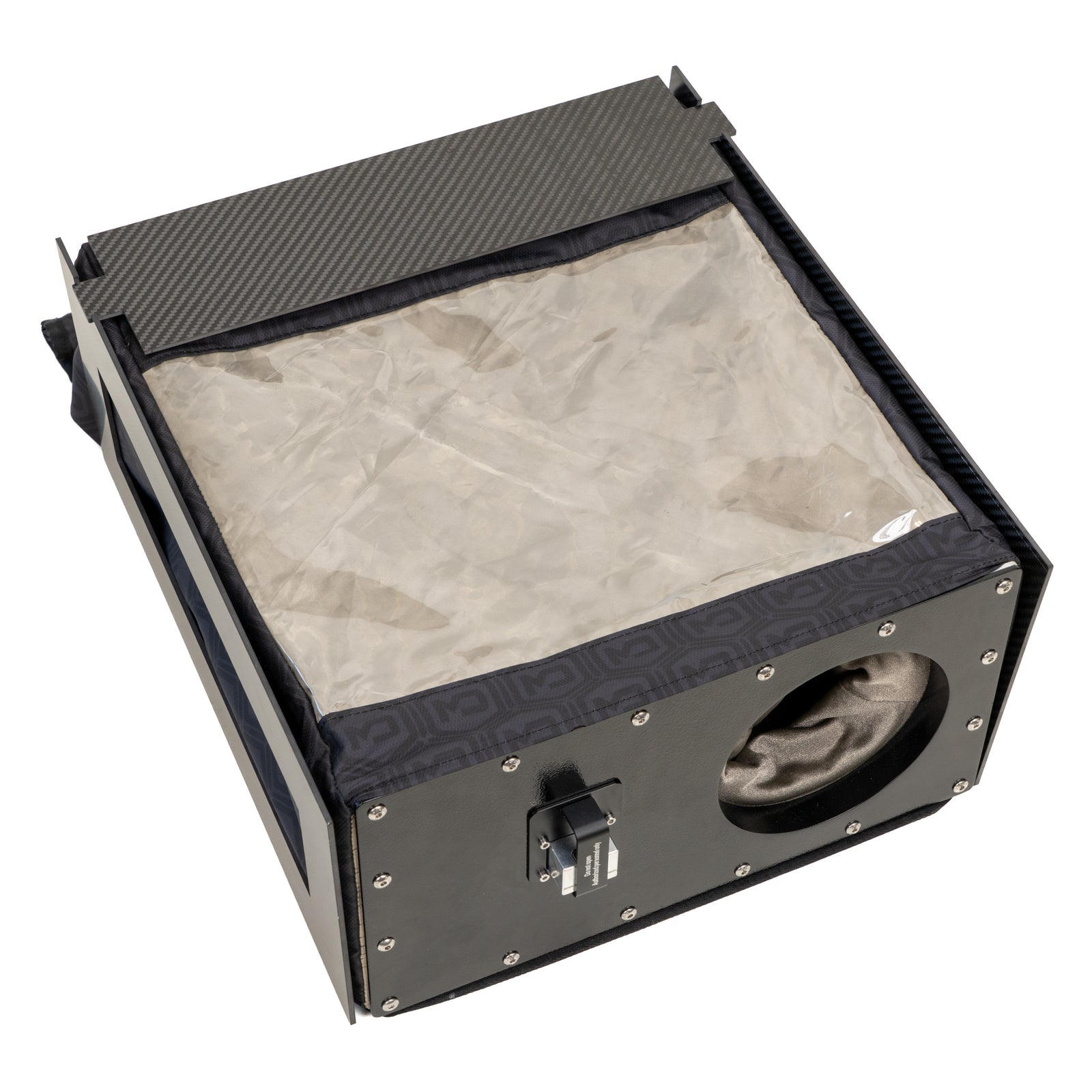 Mission Darkness BlockBox Touch Pro One rigid-front compact analysis enclosure