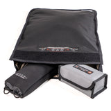 Mission Darkness Recon Faraday Drone Shield kit includes protective accessory bags for batteries and propellers