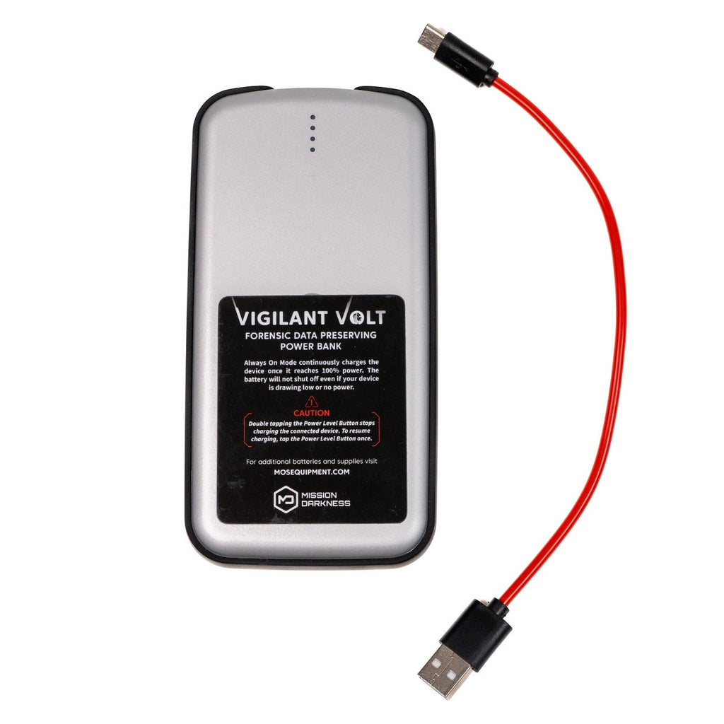 Vigilant Volt forensic data-preserving power bank