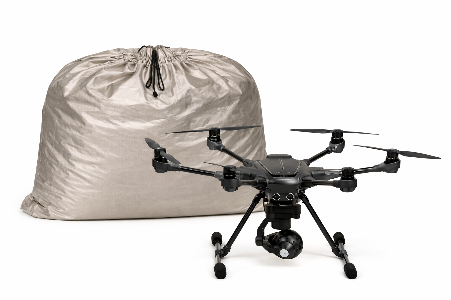 TitanRF Faraday Sack with drone