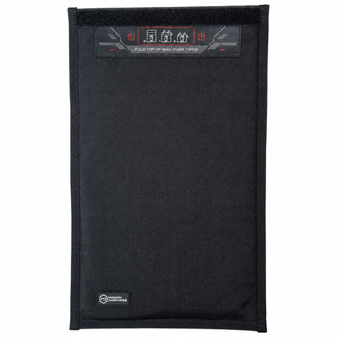 Mission Darkness™ Non-Window Faraday Bag for Tablets