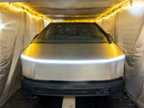 Tesla Cybertruck inside the Mission Darkness CYBERCYLENT EMP Faraday Car Cover