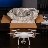 Mission Darkness™ TitanRF™ Faraday Shipping Liner inside shipping box