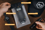 Mission Darkness™ Dry Shield Faraday Phone Sleeve (Gray)
