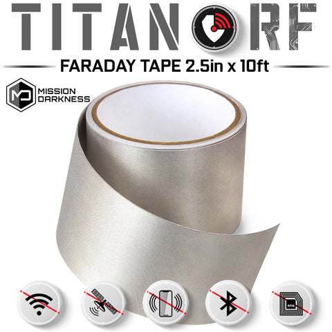Mission Darkness TitanRF Faraday Tape - Multiple Sizes – MOS Equipment