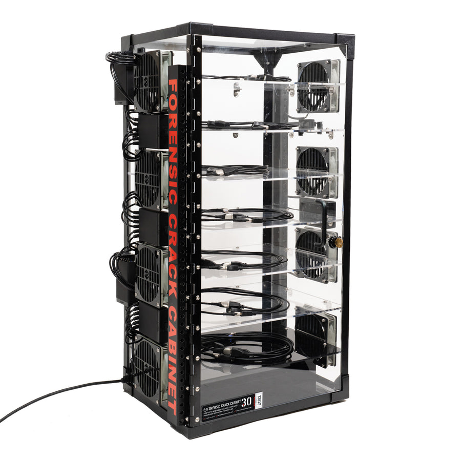 Mission Darkness Forensic Crack Cabinet for sustained passcode cracking