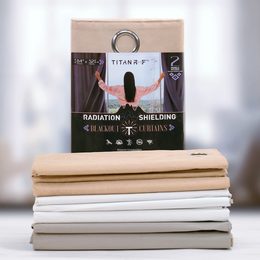 Mission Darkness™ TitanRF Radiation Shielding Blackout Curtains MOS Equipment